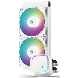 DEEPCOOL LE520-WH LE520 White ARGB 240mm Sıvı Soğutma