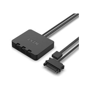 NZXT F120 RGB Core RF-C12TF-B1 Siyah 12 cm 3'lü Kasa Fanı
