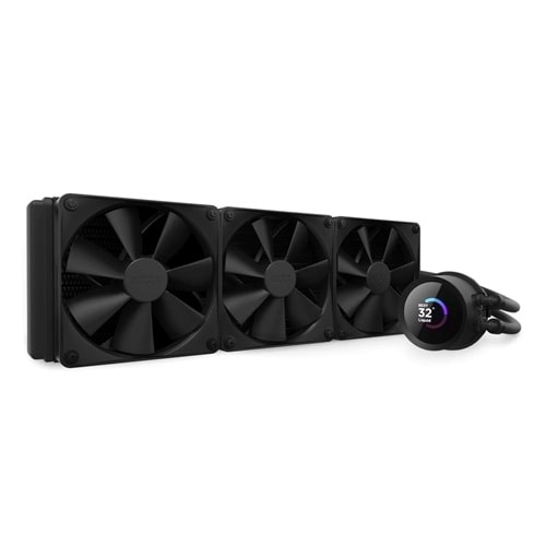 NZXT RL-KR360-B1 Kraken 360 Siyah RGB AIO LCD Display 360mm Sıvı Soğutucu