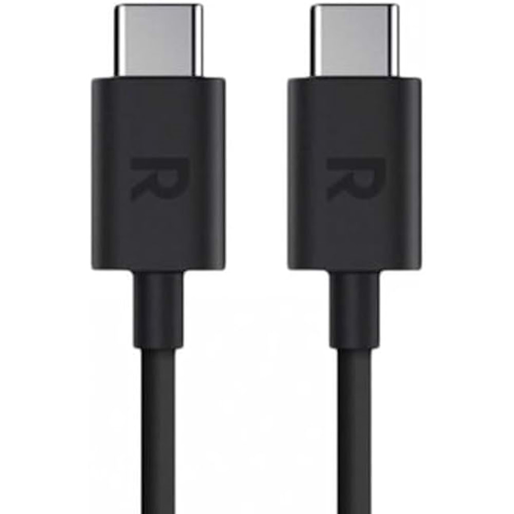 RAVPOWER RP-CB1021 Type-C to Type-C Cable 1m TPE Black