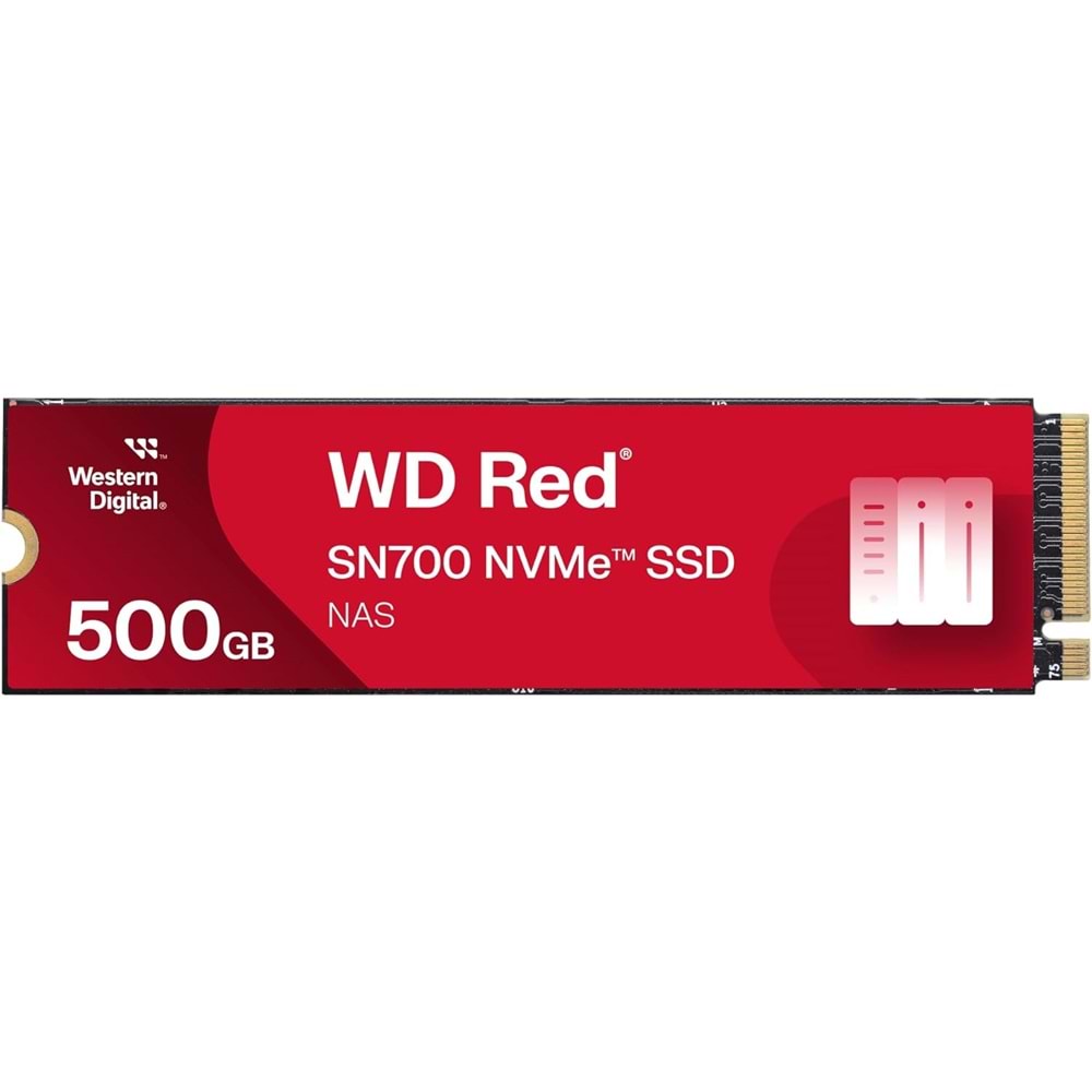 WD Red SN700 500GB NVMe M2 SSD (3430-2600)