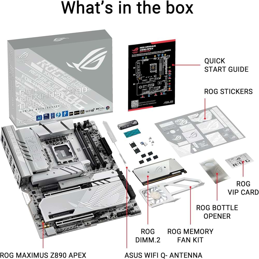 Asus Rog Maximus Z890 Apex D5 1851P