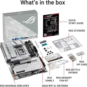 Asus Rog Maximus Z890 Apex D5 1851P