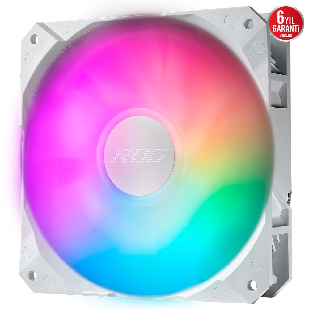 Asus ROG STRIX LC II 240 ARGB V3 AURA SYNC DUAL ROG 120MM CPU soğutucu (Beyaz)