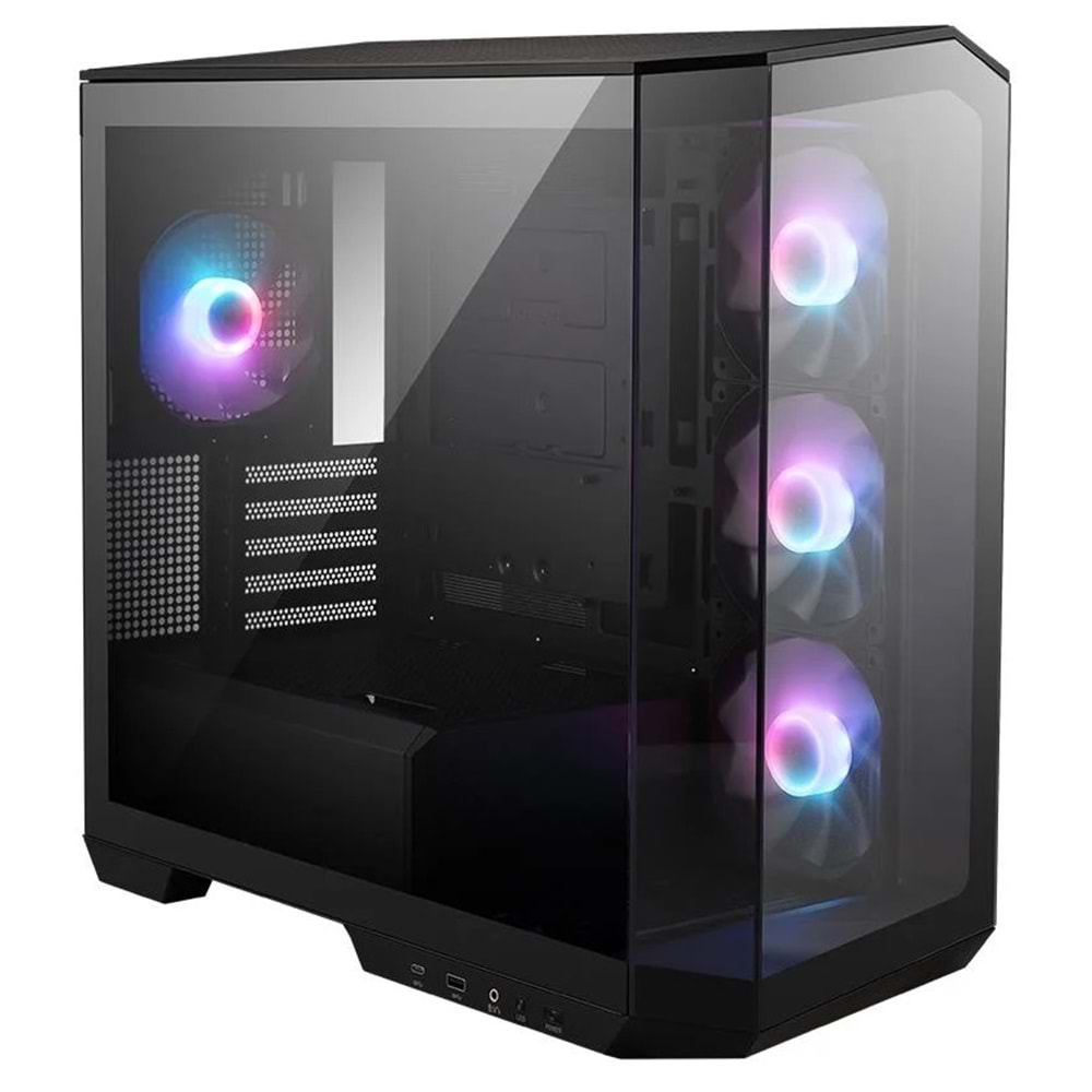 MSI MAG PANO 100R PZ BLACK 4X120MM ARGB FAN USB 3.