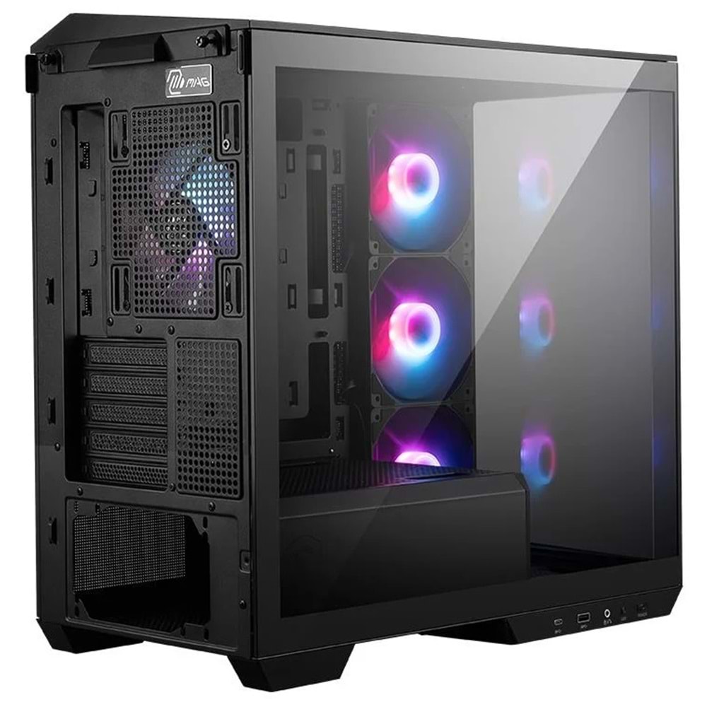 MSI MAG PANO 100R PZ BLACK 4X120MM ARGB FAN USB 3.