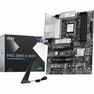 MSI PRO Z890-S WIFI DDR5 8600(OC) DVI HDMI ATX Anakart