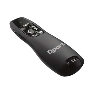 Qport 2.4 GHZ USB Kırmızı Lazerli Sunum Kumandası - Presenter