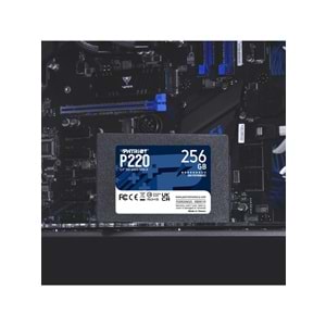 Patriot P220 256GB 550/490MB/s 2.5" SATA3 SSD Disk (P220S256G25)