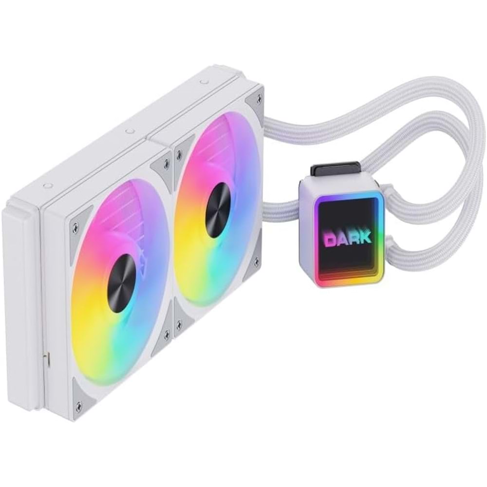 Dark Freezer DKCCW247W FRGB Sıvı Soğutucu Beyaz