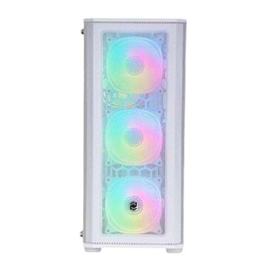 Frisby 650W 80+ Mesh Gaming (BEYAZ) Kasa USB3.0 (ARGB Fan)(CM-106)