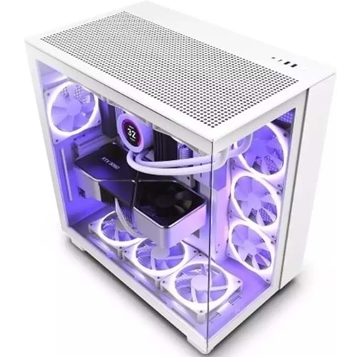 NZXT CC-H61FW-R1 H6 Flow RGB Beyaz ATX Mid Tower Kasa