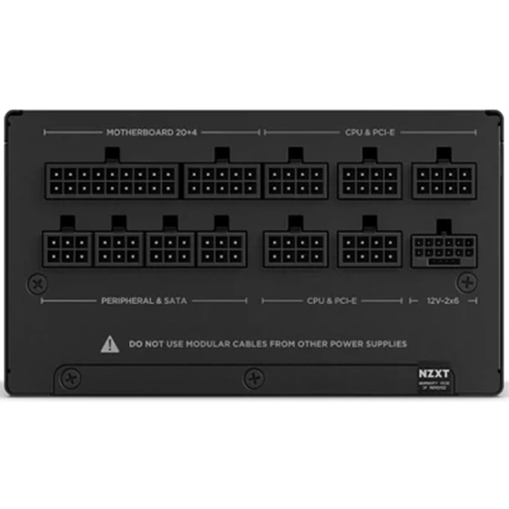 NZXT PA-2G2BB-EU 1200W C1200 80+ Gold Tam Modüler ATX 3.1 Güç Kaynağı