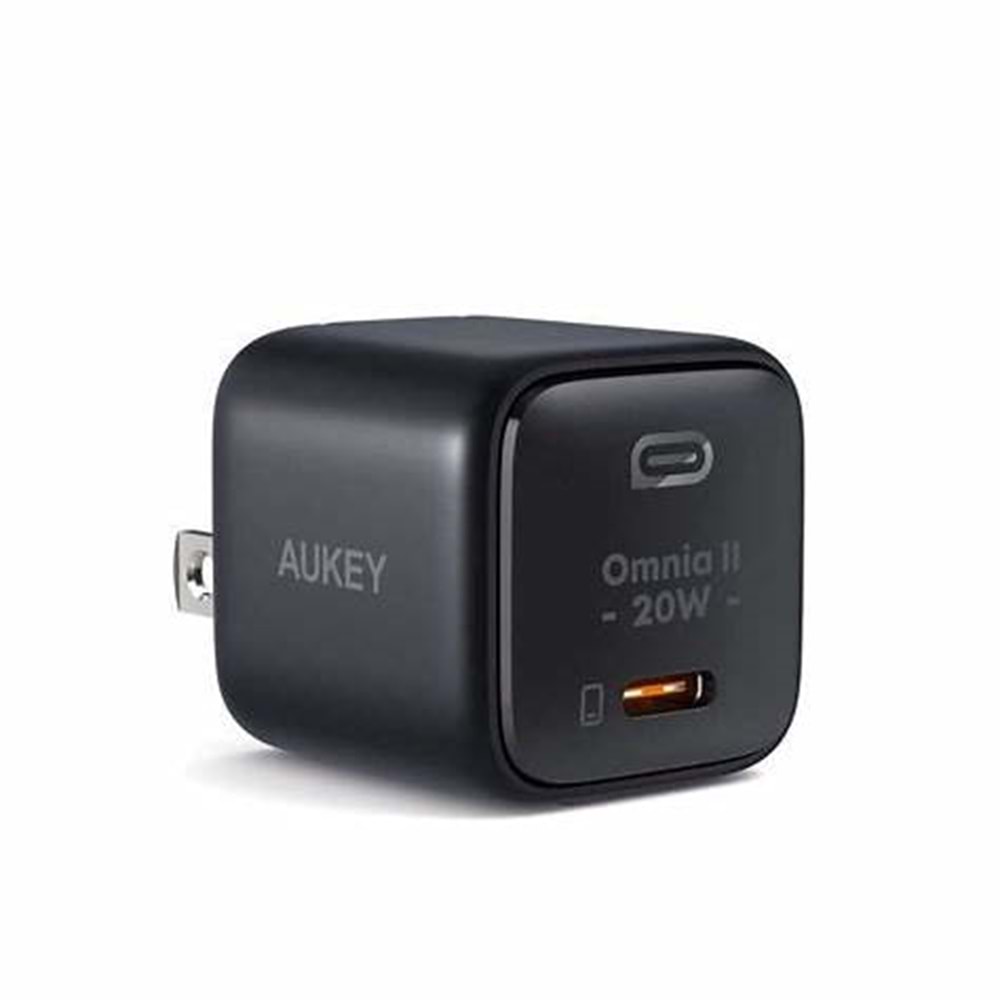 Aukey PA-B1T-WH 20W Mini QC 3.0 Type C Hızlı Şarj Adaptörü