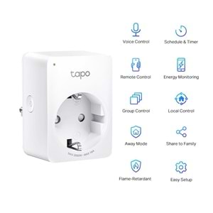 TP-Link Tapo P110(2-pack) Mini Akıllı Wi-Fi Priz