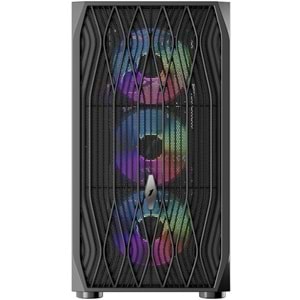 1ST Player Ariya AY7 Siyah 650W 80+ ARGB 4X12CM FAN Temperli Cam Mesh USB 3.0 ATX KASA