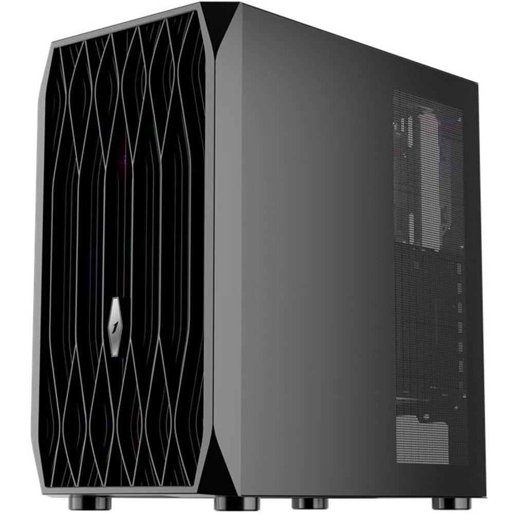 1ST Player Ariya AY7 Siyah 650W 80+ ARGB 4X12CM FAN Temperli Cam Mesh USB 3.0 ATX KASA
