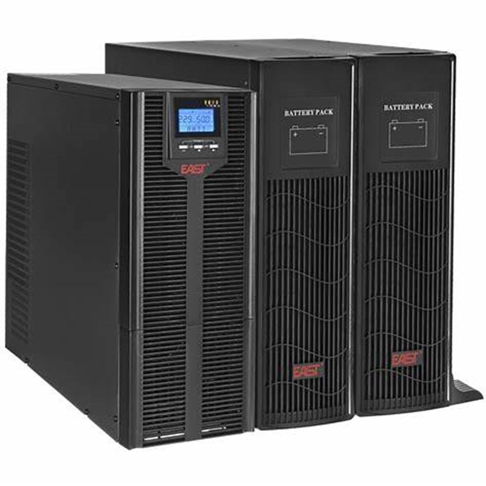 Tescom TEOS 320 20KVA 3F/3F (32X9AH) RS-232 6/15 DK LCD Online UPS (Trifaze)