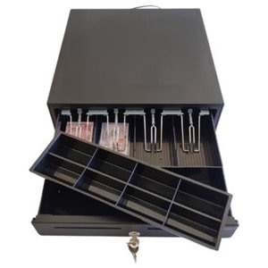 TAZGA 5 Gözlü Metal Kasa Para Çekmecesi