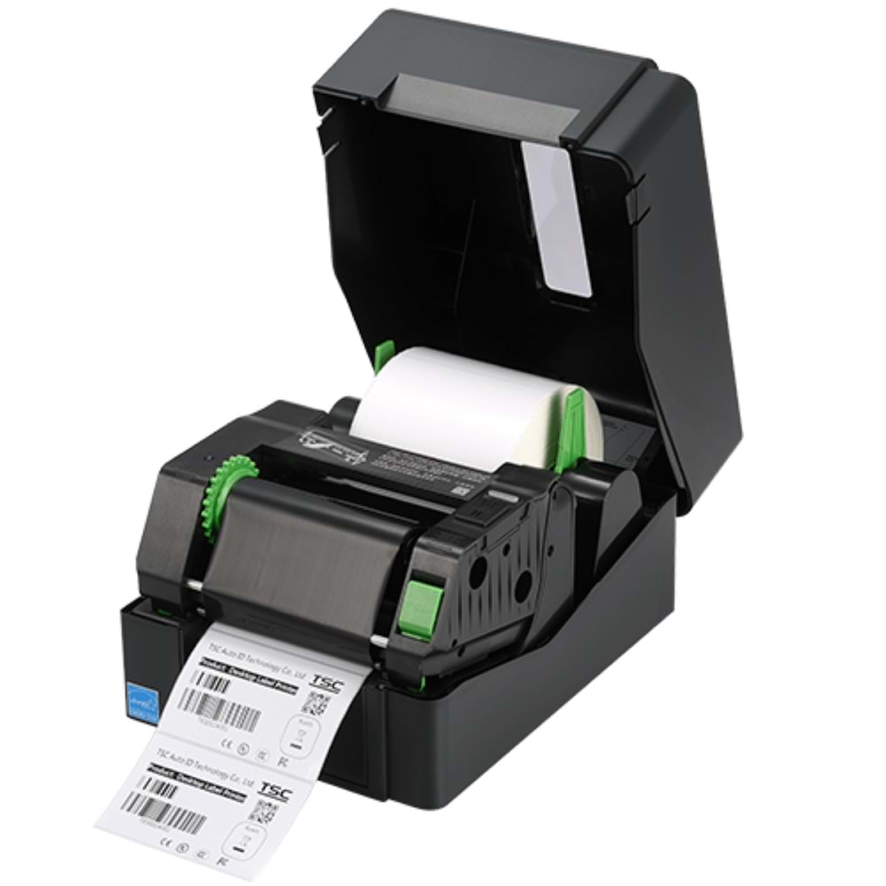 TSC TE200 203DPI Termal Transfer USB Barkod Yazıcı (Ribonlu Kullanım)