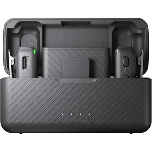 Dji MIC 2 TEK KİŞİLİK KABLOSUZ MİKROFON KİTİ (1TX-1RX) (RESMI DIST GARANTILI)