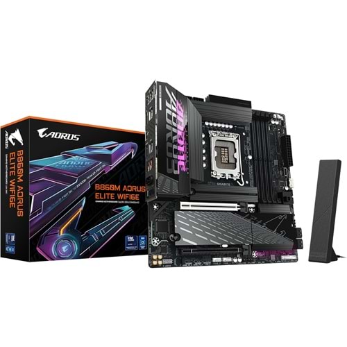 Gigabyte B860M Aorus Elite Wifi 6E D5 1851P Type-C