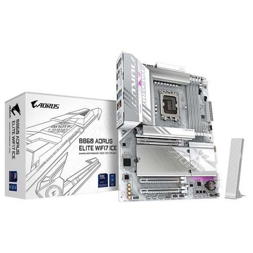 Gigabyte B860 Aorus Elite Wifi 7 Ice D5 1851Pin