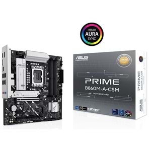 Asus Prime B860M-A Csm D5 1851P Hdmi Dp Type-C
