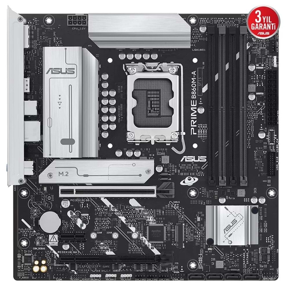 Asus Prime B860M-A Csm D5 1851P Hdmi Dp Type-C