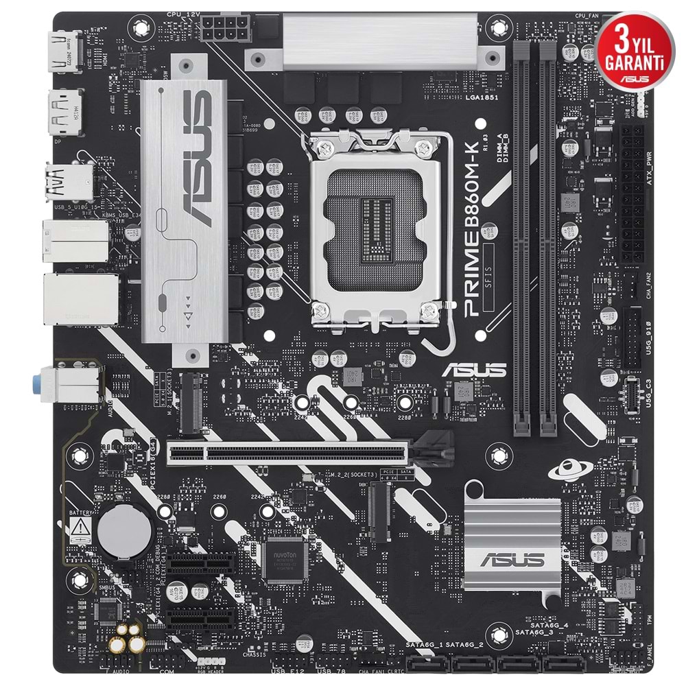 Asus Prime B860M-K D5 1851P Hdmi Dp