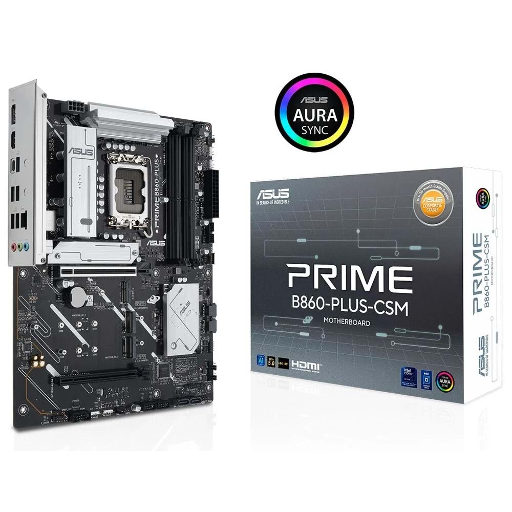 Asus Prime B860-Plus Csm D5 1851P Hdmi Dp Type-C