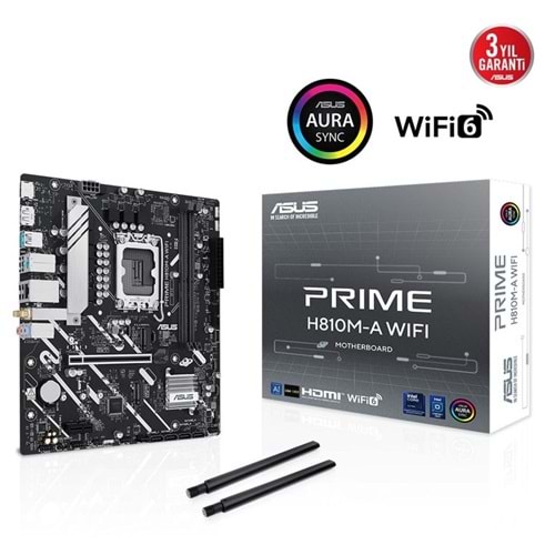 Asus Prime H810M-A Wifi D5 1851P Hdmi Dp