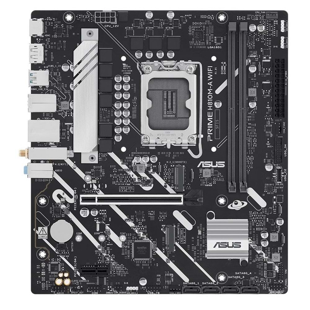 Asus Prime H810M-A Wifi D5 1851P Hdmi Dp
