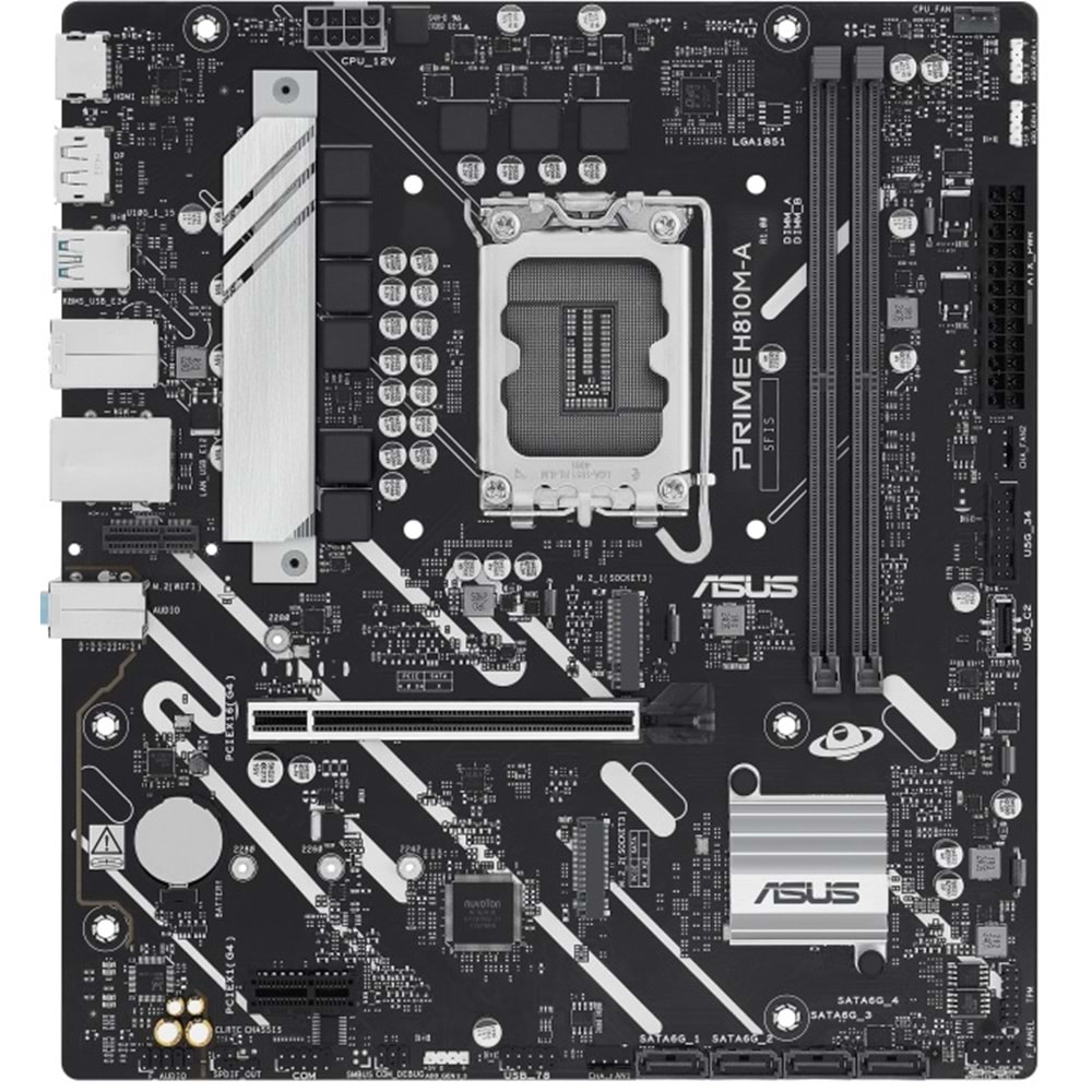 Asus Prime H810M-A Csm D5 1851P Hdmi Dp