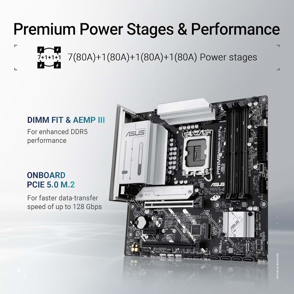 Gigabyte B860M Aorus Elite Wifi 6E Ice D5 1851P