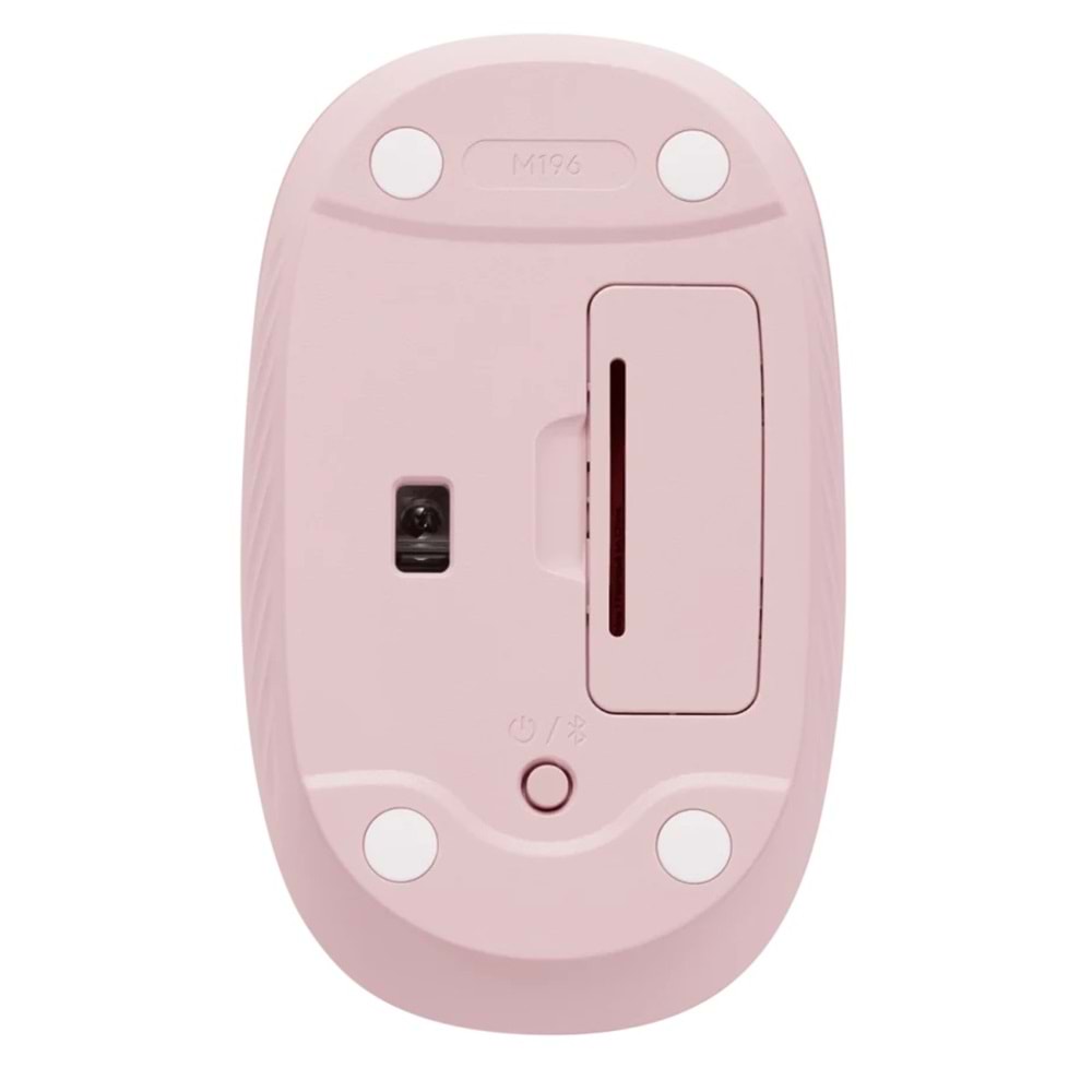Logitech M196 Bluetooth Mouse Pudra Pembe