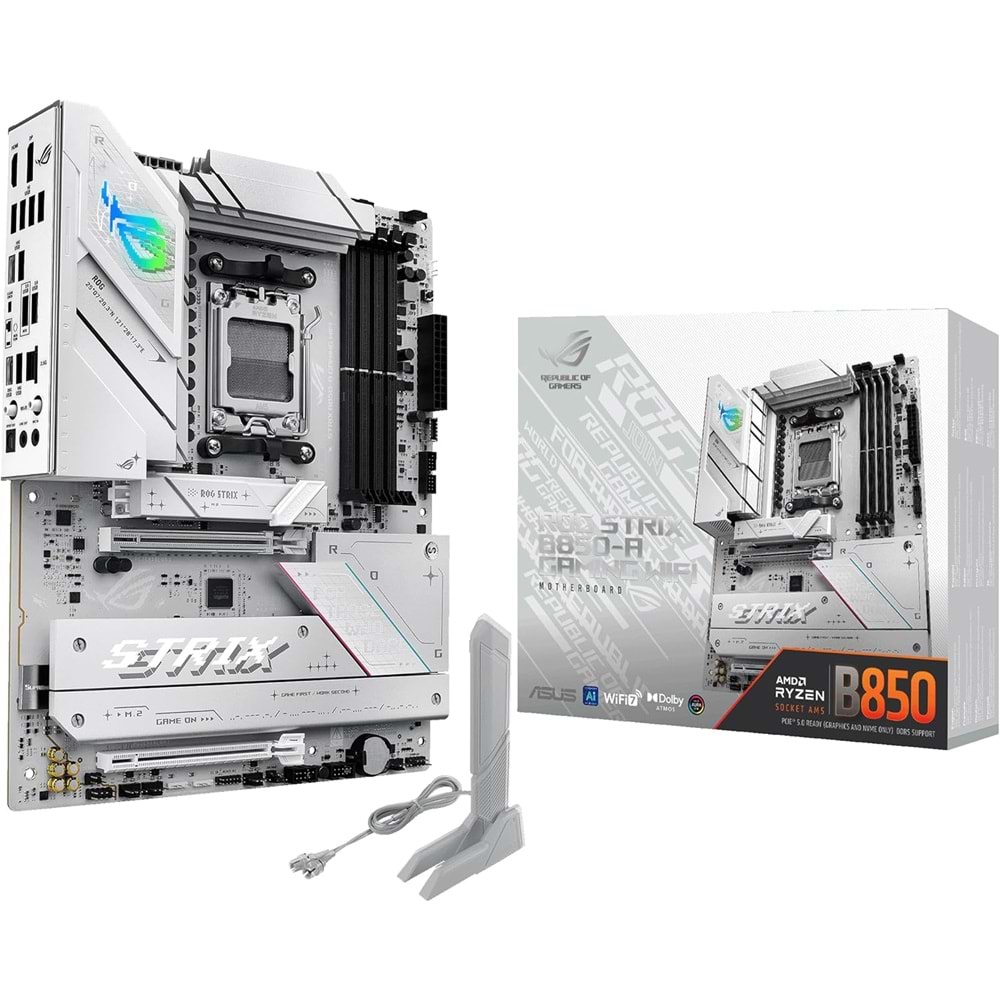 Asus ROG STRIX B850-A GAMING WIFI AMD B850 DDR5 USB3.2 DP/HDMI PCI 5.0 AM5