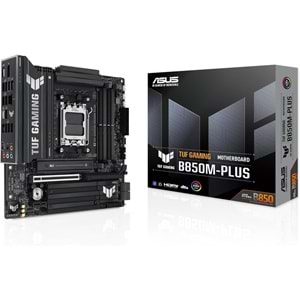 Asus TUF GAMING B850M-PLUS AMD B850 DDR5 USB3.2 M.2 DP/HDMI PCI 5.0 AM5 Anakart