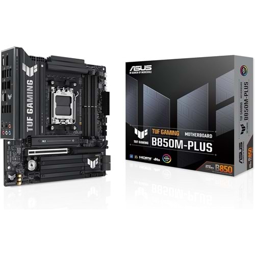 Asus TUF GAMING B850M-PLUS AMD B850 DDR5 USB3.2 M.2 DP/HDMI PCI 5.0 AM5 Anakart