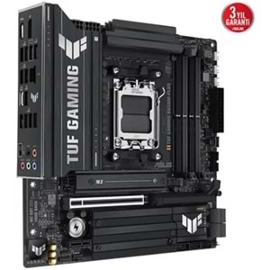 Asus TUF GAMING B850M-PLUS AMD B850 DDR5 USB3.2 M.2 DP/HDMI PCI 5.0 AM5 Anakart