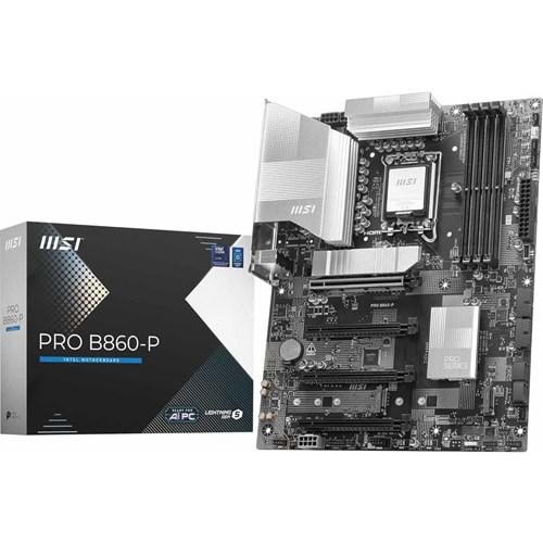 MSI PRO B860-P DDR5 8800MT/S 1XHDMI 1XDP 3XM.2 ATX 1851P