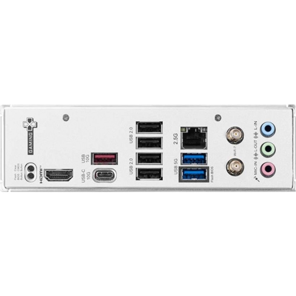 MSI B840 GAMING PLUS WIFI DDR5 8000MT/S 1XHDMI 2XM.2 ATX AM5 (AMD AM5 9000/8000/7000 Uyumlu)