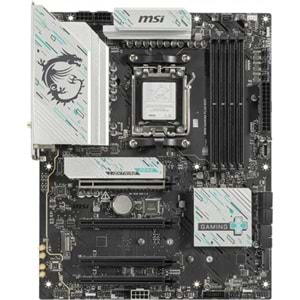 MSI B850 GAMING PLUS WIFI DDR5 8200MT/S 1XDP 3XM.2 ATX AM5 (AMD AM5 9000/8000/7000 Uyumlu)
