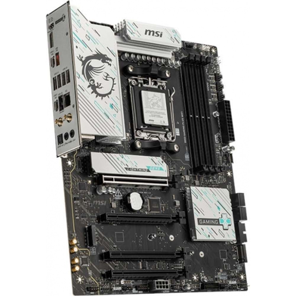 MSI B850 GAMING PLUS WIFI DDR5 8200MT/S 1XDP 3XM.2 ATX AM5 (AMD AM5 9000/8000/7000 Uyumlu)