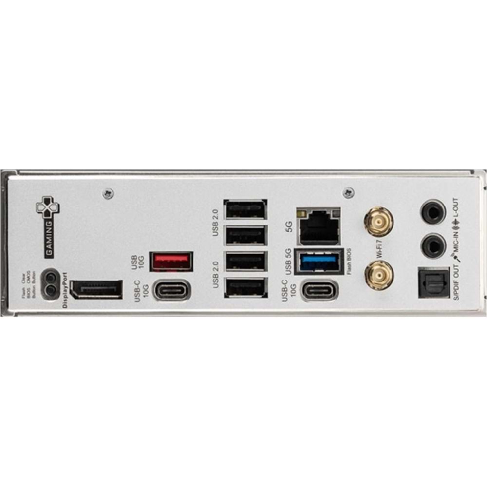 MSI B850 GAMING PLUS WIFI DDR5 8200MT/S 1XDP 3XM.2 ATX AM5 (AMD AM5 9000/8000/7000 Uyumlu)