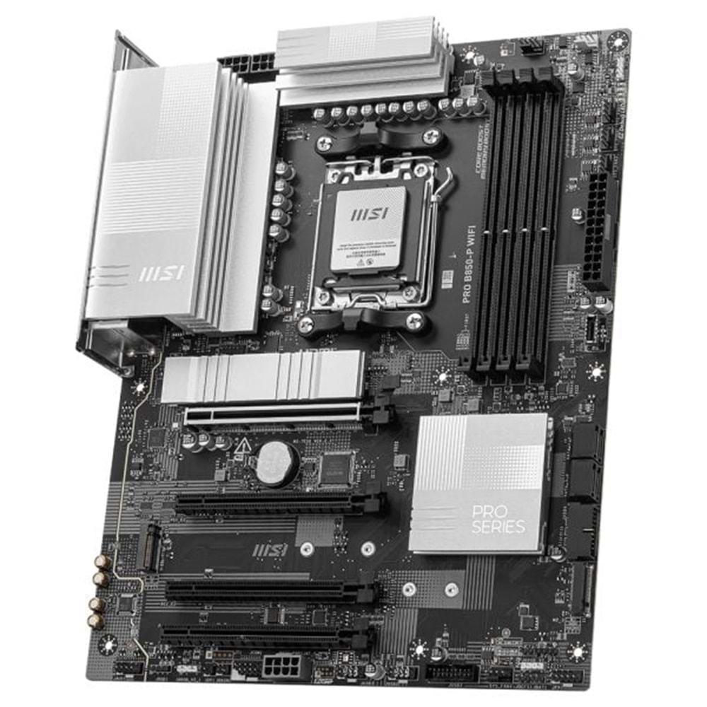 MSI PRO B850-P WIFI DDR5 8200MT/S 1XHDMI 3XM.2 ATX AM5 (AMD AM5 9000/8000/7000 Uyumlu)