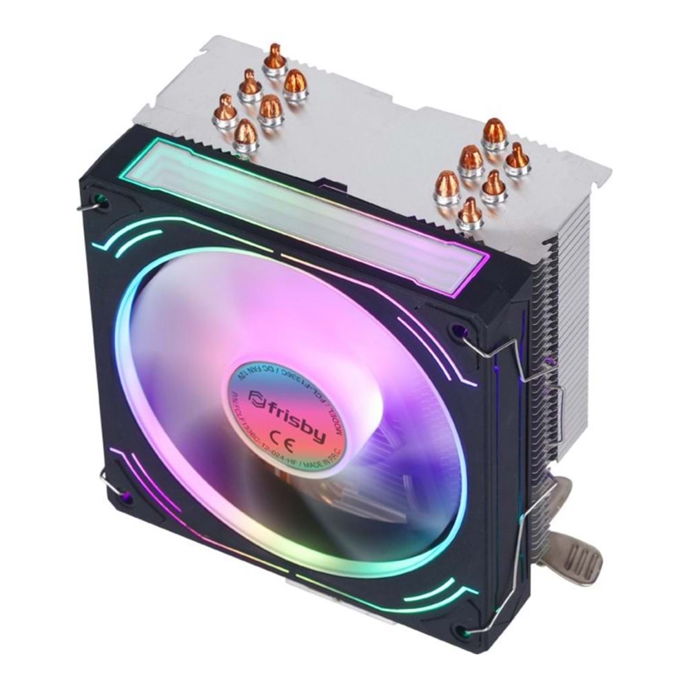 Frisby FCL-F1336C (P6S) Intel 1366/115X/1200/1700-AMD AM2/AM2+/AM3/AM4/AM5 İşlemci Fanı