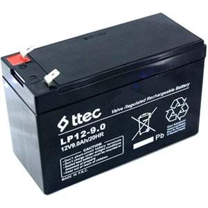 TTEC 12V 9AH Bakımsız Kuru Tip Akü