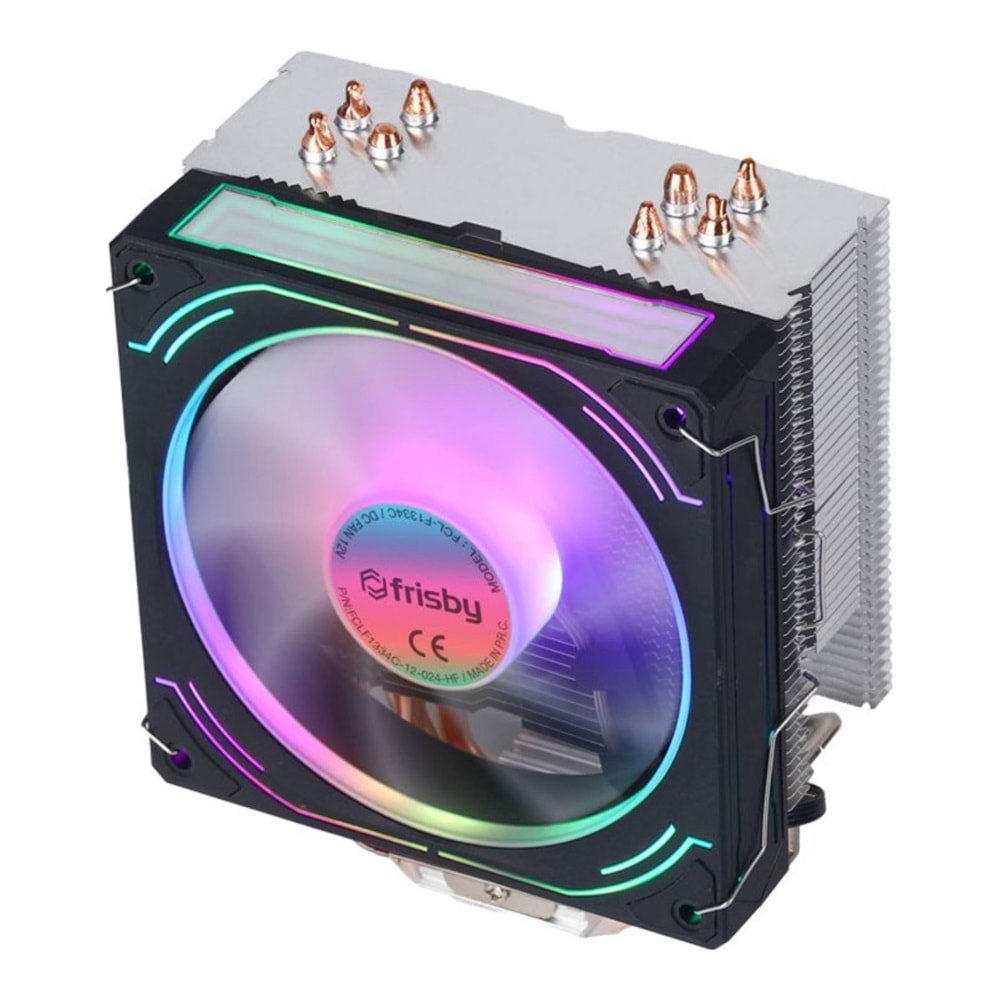 Frisby FCL-F1334C (P4S) INTEL 1366/115X/1200/1700-AMD AM2/AM2+/AM3/AM4/AM5 İşlemci Fanı