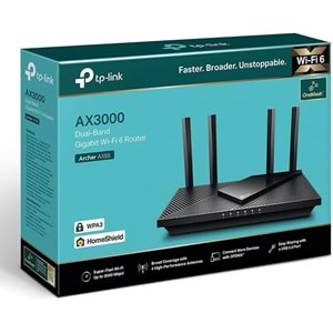 Tp-Link Archer AX55 PRO AX3000 2402MBPS DUAL BAND 2.5G GIGABIT WI-FI 6 Router